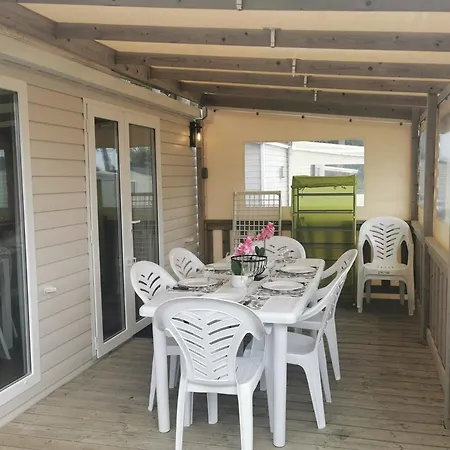 Mobilhome Vue Ocean La Costa Breizha Parque de Campismo Quiberon